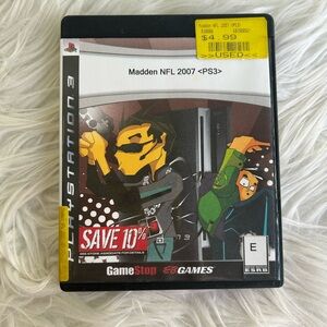 PS3 Madden NFL 07